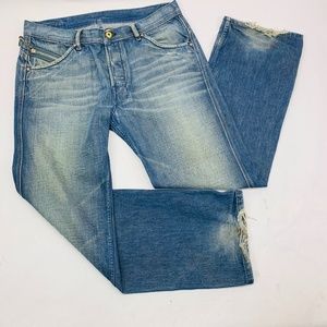 Diesel Industry Mens Jeans 33 Blue Zigby Straight